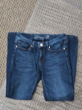 Seven7 Dark Blue Women's Stretch Skinny Jeans